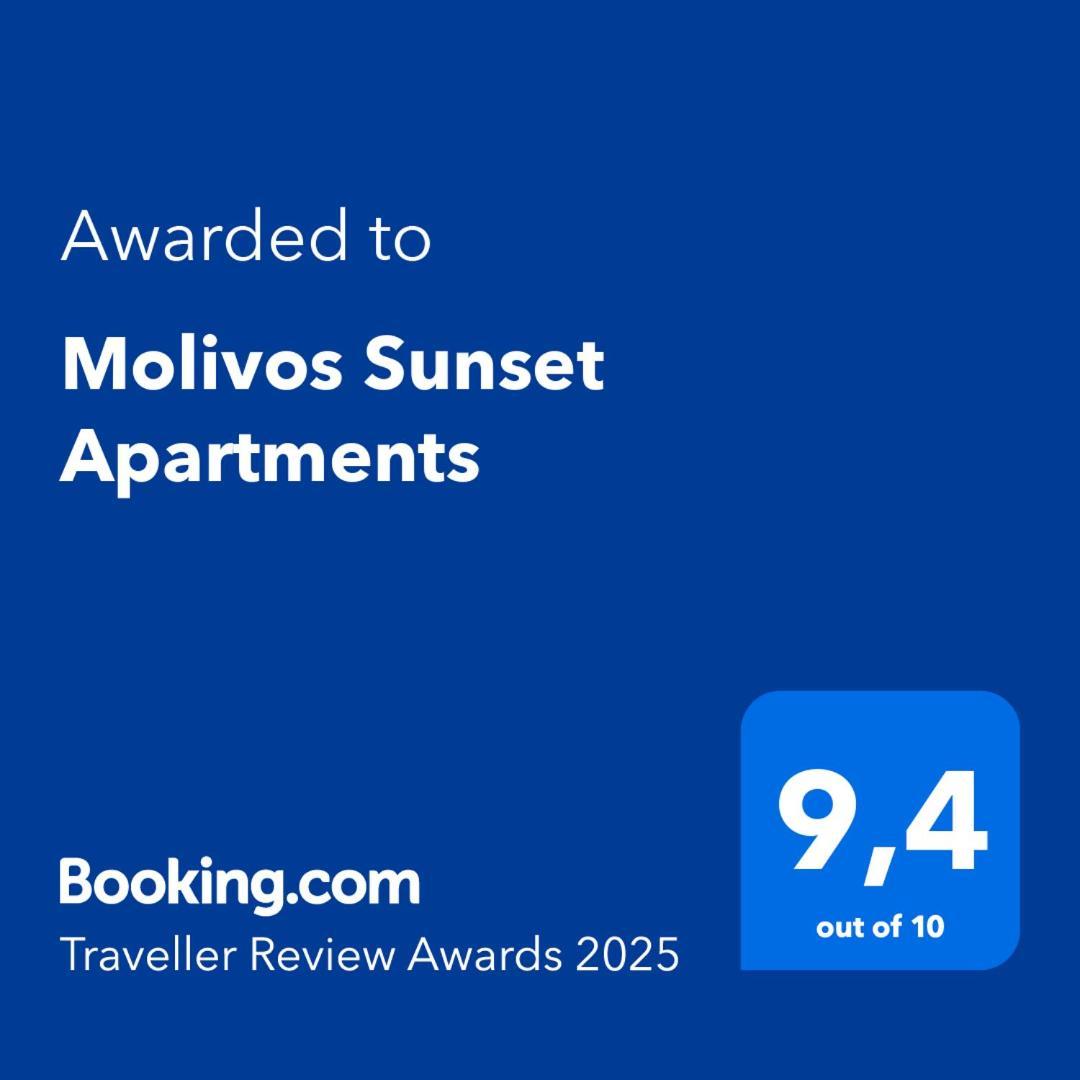 Molivos Sunset Apartments Mithymna Exterior photo